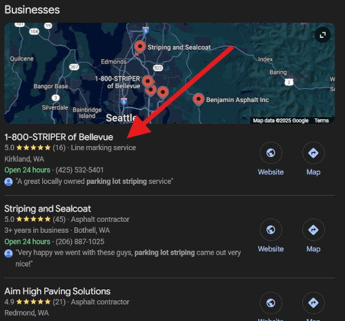 Local Map Pack